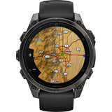 Garmin Fenix 8 Sapphire AMOLED 47mm GPS Smartwatch Carbon Grey Titanium - Pristine