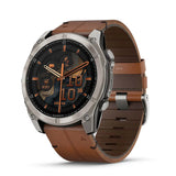 GARMIN fēnix 8 AMOLED Sapphire GPS Smartwatch - 51mm Titanium with Graphite Silicone Band - Good