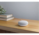 Google Home Mini 1st Gen Chalk Smart Speaker – Good