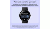 Google Pixel Watch 5 Wi-Fi 41mm Matte Black Aluminium Case with Obsidian Active Band - Pristine