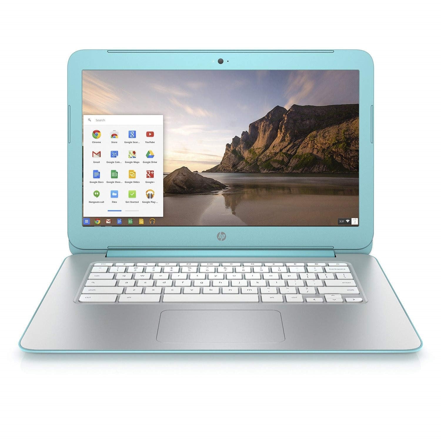 HP Chromebook 14-x050na Turquoise NVIDIA Tegra K1 2GB 16GB 14 Inch Google Chrome OS Laptop
