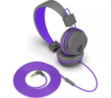 JLab JBuddies Kids Headphones - Grey/ Purple