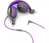 JLab JBuddies Kids Headphones - Grey/ Purple