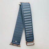 Apple 49mm Light Blue Alpine Loop Watch Band - Large - Natural Titanium