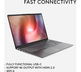 LENOVO IdeaPad 5i Pro 16" Laptop - Intel Core i5-12500H, 16GB RAM, 512GB SSD, Storm Grey - Pristine
