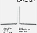 LENOVO IdeaPad 5i Pro 16" Laptop - Intel Core i5-12500H, 16GB RAM, 512GB SSD, Storm Grey - Pristine