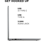 LENOVO IdeaPad Flex 5i 13.3" 2 in 1 Chromebook - Intel® Core™ i3, 128 GB SSD, Grey - Good