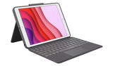 LOGITECH Combo Touch Keyboard Case with Trackpad for iPad 7th/8th/9th Gen 10.2" - Graphite - Good