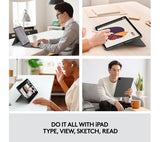 LOGITECH Combo Touch Keyboard Case with Trackpad for iPad Pro 12.9" 5th/6th Gen - Oxford Grey - Pristine