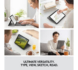 LOGITECH Folio Touch 11" iPad Air (M2 & M3) Keyboard Case - Grey - Pristine