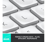 LOGITECH MX Keys Mini Wireless Keyboard - Pale Grey