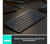 LOGITECH MX Keys Mini Wireless Keyboard - Pale Grey