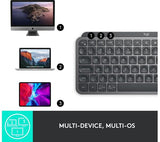LOGITECH MX Keys Mini Wireless Keyboard - Graphite