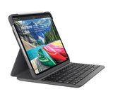 LOGITECH Slim Folio Pro Backlit Keyboard Case for iPad Pro 11" 1st Gen - Graphite - Acceptable