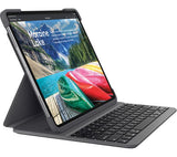 Logitech Slim Folio Pro Keyboard Case for iPad Pro 12.9" 3rd Gen - Grey - Good