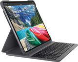 Logitech Slim Folio Pro for iPad Pro 12.9" 3rd Gen – Backlit Keyboard Case – Grey – Good