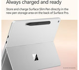 MICROSOFT 12" Surface Pro, Copilot+ PC - Snapdragon X Plus, 16GB RAM, 256GB SSD, Platinum - Pristine
