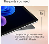 MICROSOFT 12" Surface Pro, Copilot+ PC - Snapdragon X Plus, 16GB RAM, 256GB SSD, Platinum - Pristine