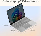 MICROSOFT Surface Laptop 13" (2025) Copilot+ PC - Snapdragon X Plus, 16GB RAM, 256GB, Platinum - Very Good