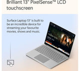MICROSOFT Surface Laptop 13" (2025) Copilot+ PC - Snapdragon X Plus, 16GB RAM, 256GB, Platinum - Very Good