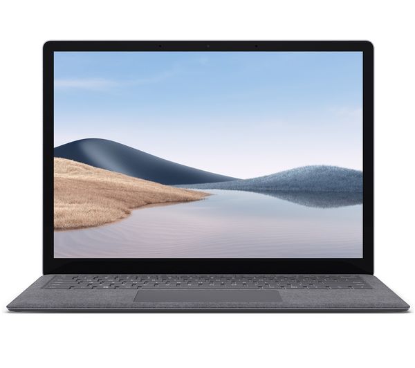 MICROSOFT 13.5" Surface Laptop 4 - AMD Ryzen 5, 256GB SSD, Platinum - Very Good