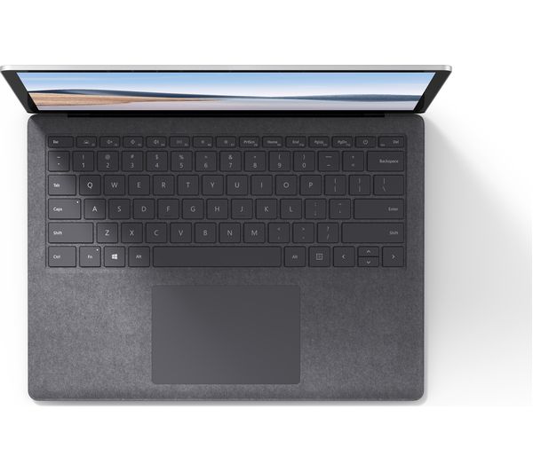MICROSOFT 13.5" Surface Laptop 4 - AMD Ryzen 5, 256GB SSD, Platinum - Very Good