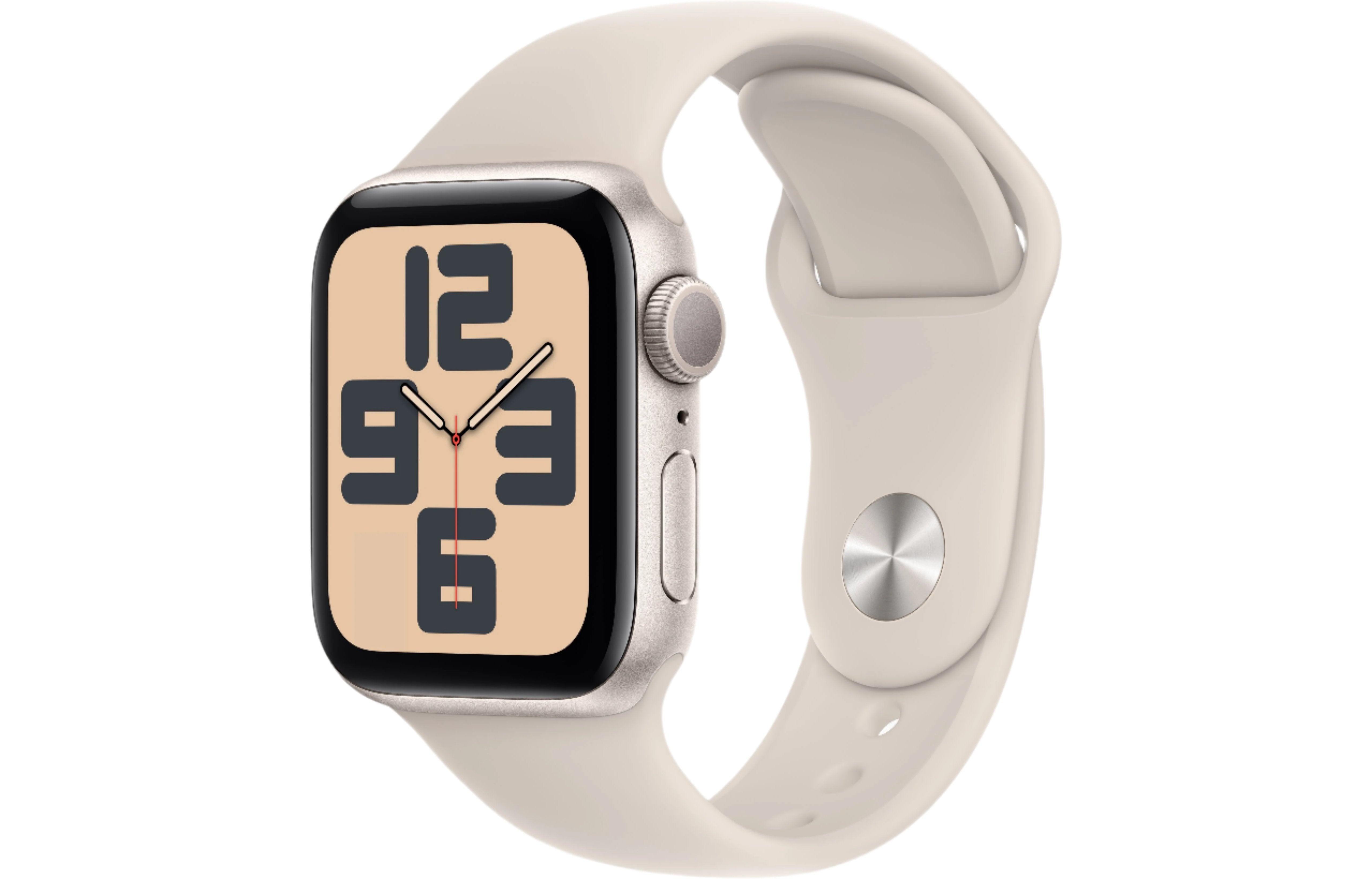 Apple Watch SE 2 GPS 40mm Starlight Aluminium Case with Starlight Spo Tech Market