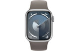 Apple Watch Series 9 GPS, 41mm Silver Aluminium Case with Clay Sport Band - M/L - Good