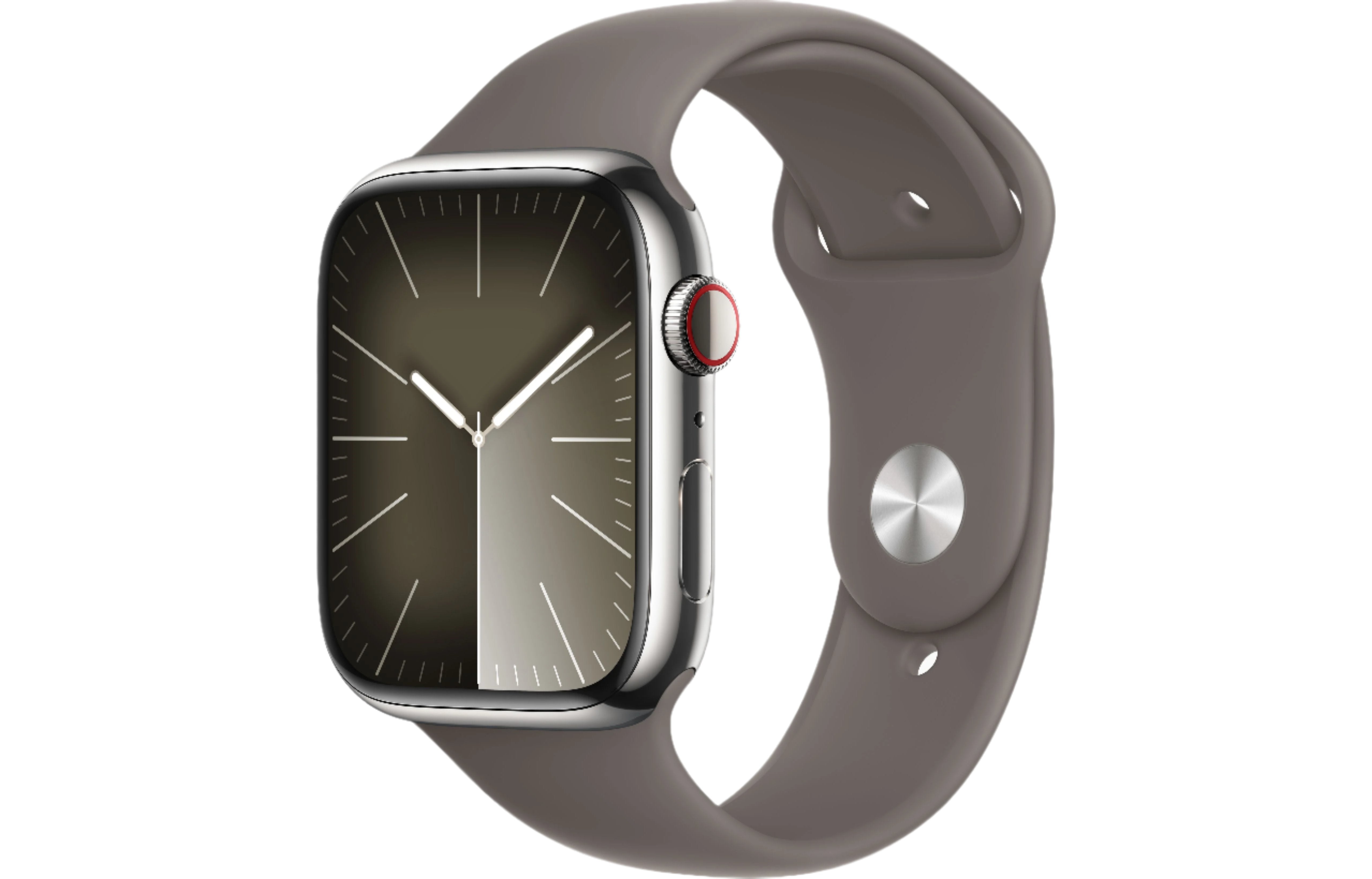 Apple Watch Series GPS Cellular, 45mm Silver Stainless Steel