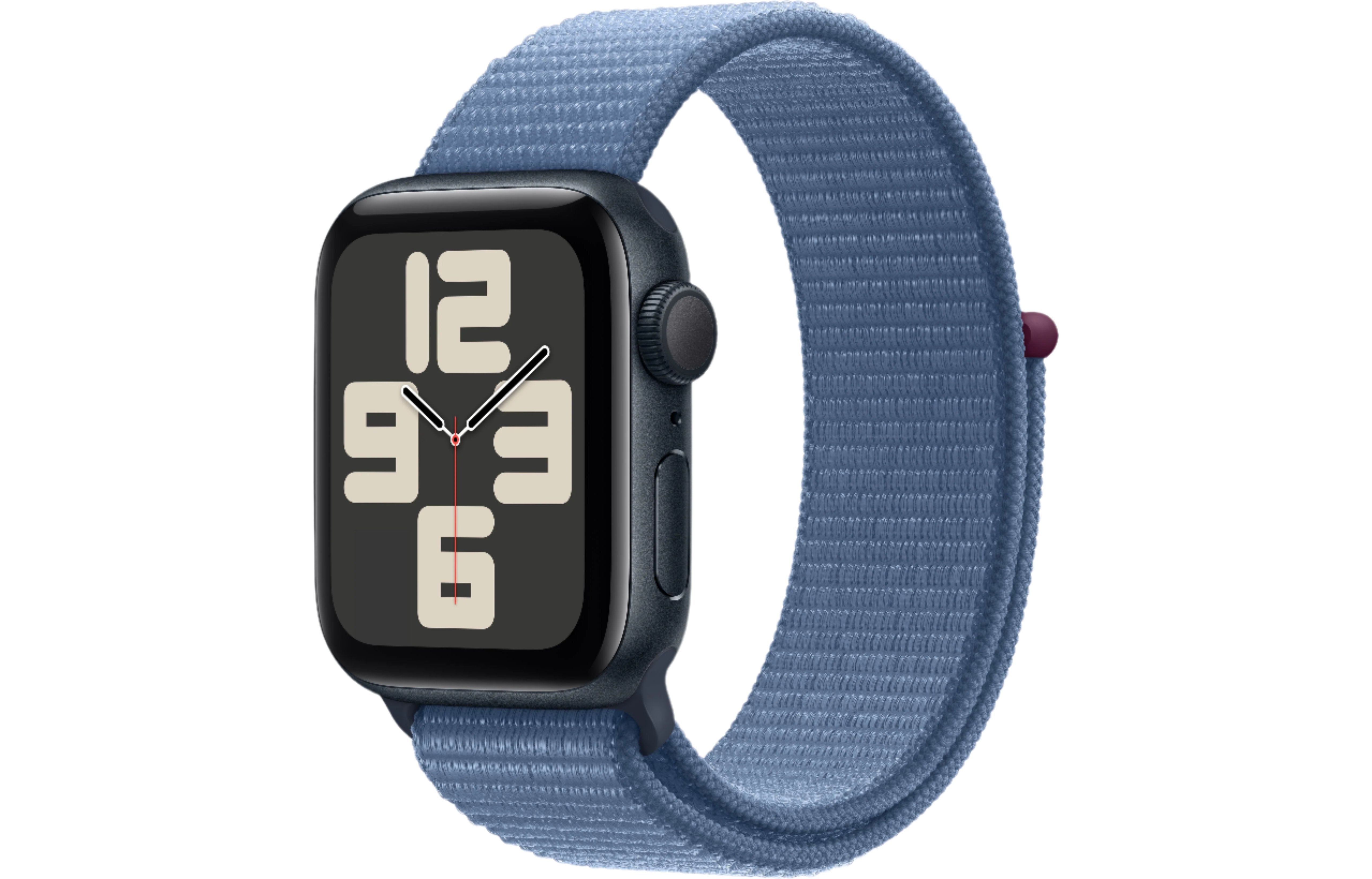 Apple Watch SE GPS, 40mm Midnight Aluminium Case with Winter