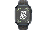 Apple Watch Series 9 GPS + Cellular, 45mm Midnight Aluminium Case with Midnight Sky Nike Sport Band - M/L - Good