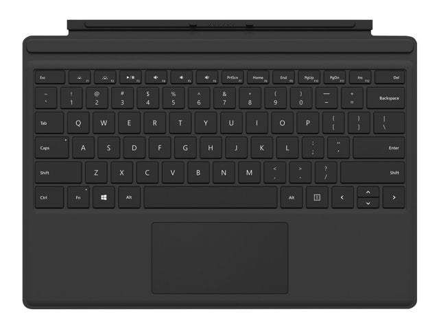 Microsoft Surface Pro 4 /5 / 6 / 7 Signature Type Cover (Model 1725) - Black 
