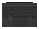 Microsoft Surface Pro 4 /5 / 6 / 7 Signature Type Cover (Model 1725) - Black 
