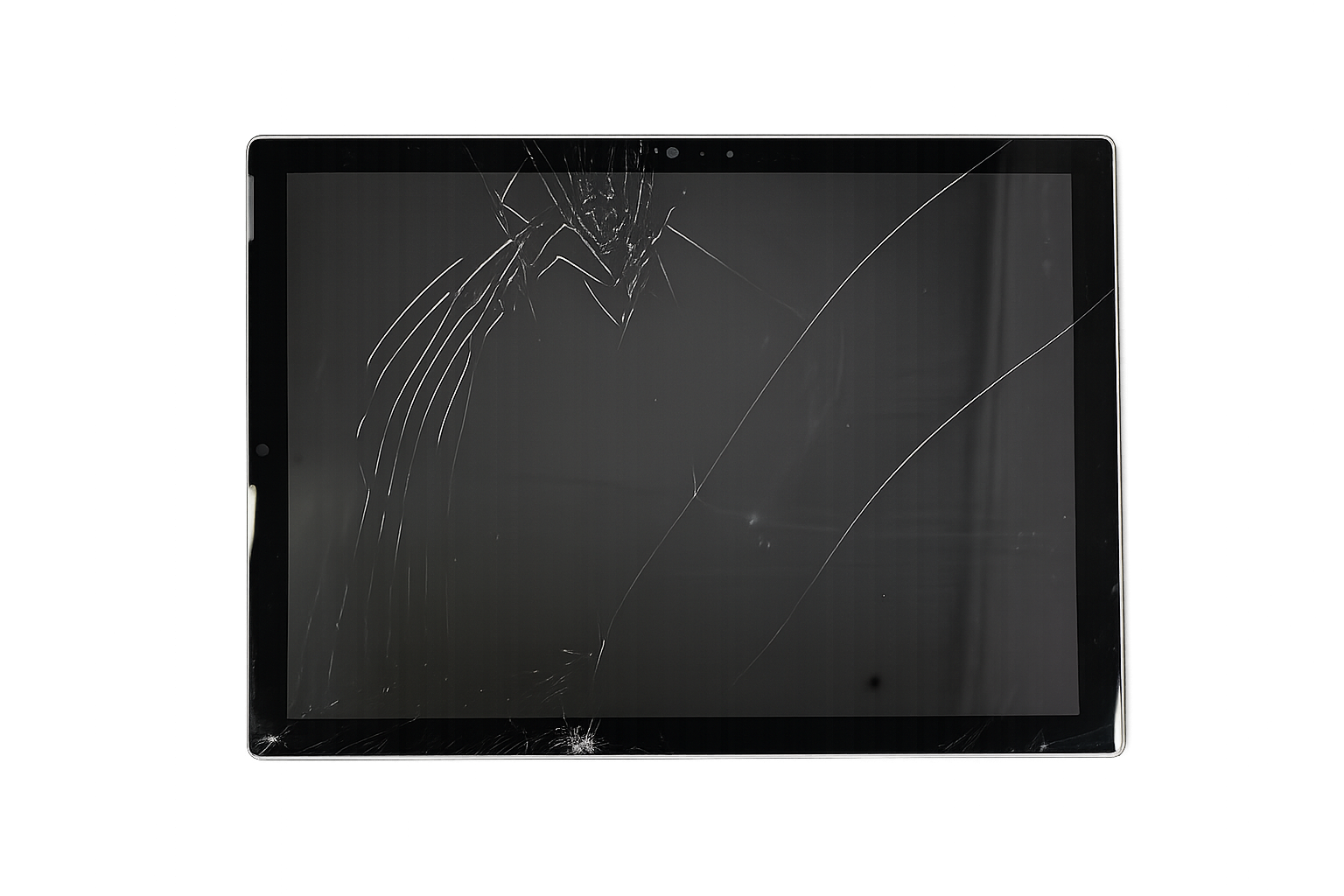 Microsoft Surface Pro 5 12.3" Intel Core i5 8GB RAM 256GB SSD - Cracked Screen - Fully Working REF#85616-32