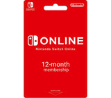 NINTENDO Switch Online 12 Month Membership
