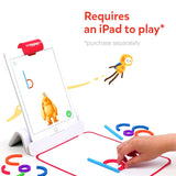 Osmo - Little Genius Starter Kit for iPad - 4 Educational Learning Games - Ages 3-5 - Phonics and Creativity - (Osmo - iPad Base Included)