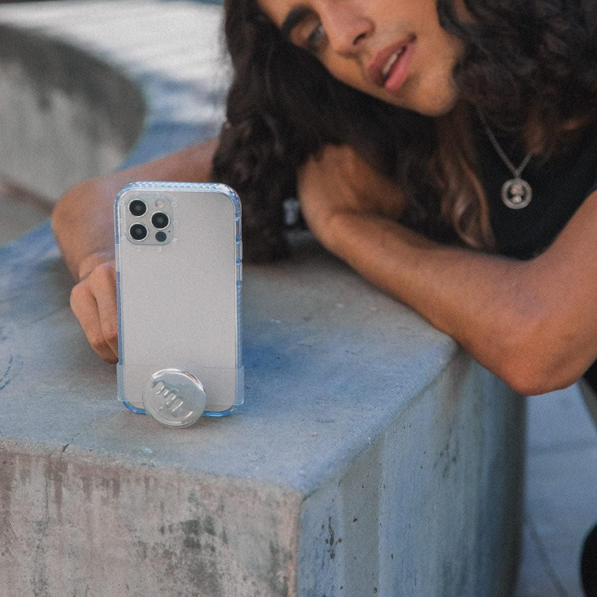 PopSockets PopCase iPhone 12/12 Pro - Clear