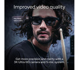 RAY-BAN Meta Headliner Gen 2 Smart Glasses RW4013 - Shiny Black / Clear to Sapphire Transitions - Very Good