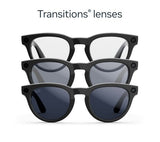 RAY-BAN Meta Headliner Gen 2 Smart Glasses RW4013 - Shiny Black / Clear to Sapphire Transitions - Very Good