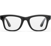 RAY-BAN Meta Wayfarer Large Glasses - Matte Black, Clear to G15 Green Transitions - Pristine