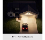 RING Floodlight Cam (2nd Gen) Retinal 2K WiFi Outdoor Security Camera - Black - Pristine