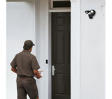 RING Floodlight Cam Wired Plus Outdoor Security Camera - Black - Acceptable