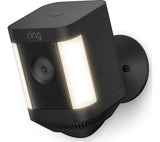 RING Spotlight Cam Plus Battery Full HD 1080p WiFi Security Camera - Black - Pristine