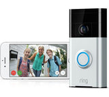 RING Video Doorbell - Satin Nickel - Acceptable