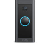 RING Video Doorbell Wired 1080p HD Smart Doorbell - Black - Acceptable