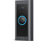 RING Video Doorbell Wired 1080p HD Smart Doorbell - Black - Acceptable