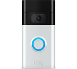 RING Video Doorbell (2nd Gen) - Satin Nickel - Good
