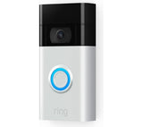 RING Video Doorbell (2nd Gen) - Satin Nickel - Good