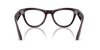 RAY-BAN META Skyler (Gen 2) Smart Glasses - Shiny Mystic Violet, Clear/Amethyst Transitions - Very Good