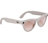 Ray-Ban Meta Skyler Glasses – Shiny Chalk Gray – Good